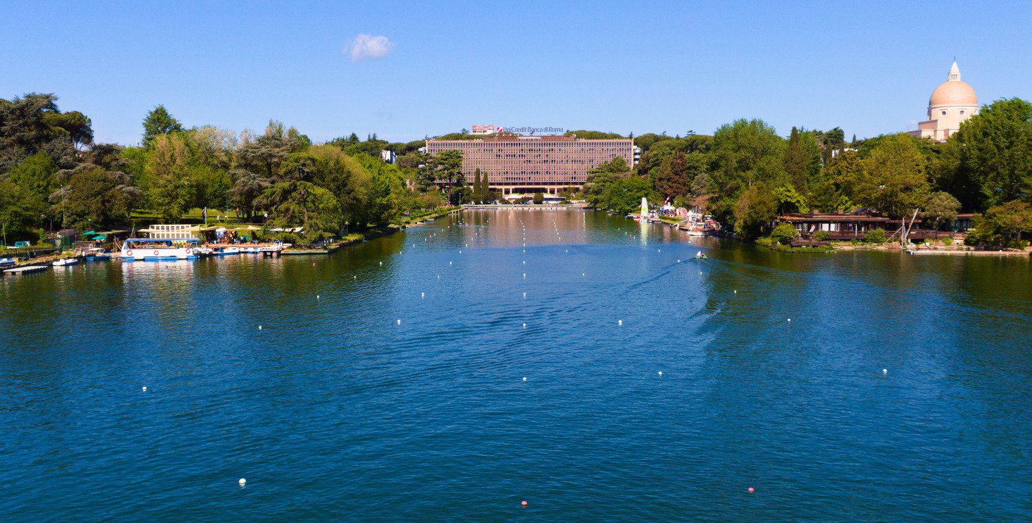 Explora el Laghetto dell’EUR y su Parco Centrale del Lago