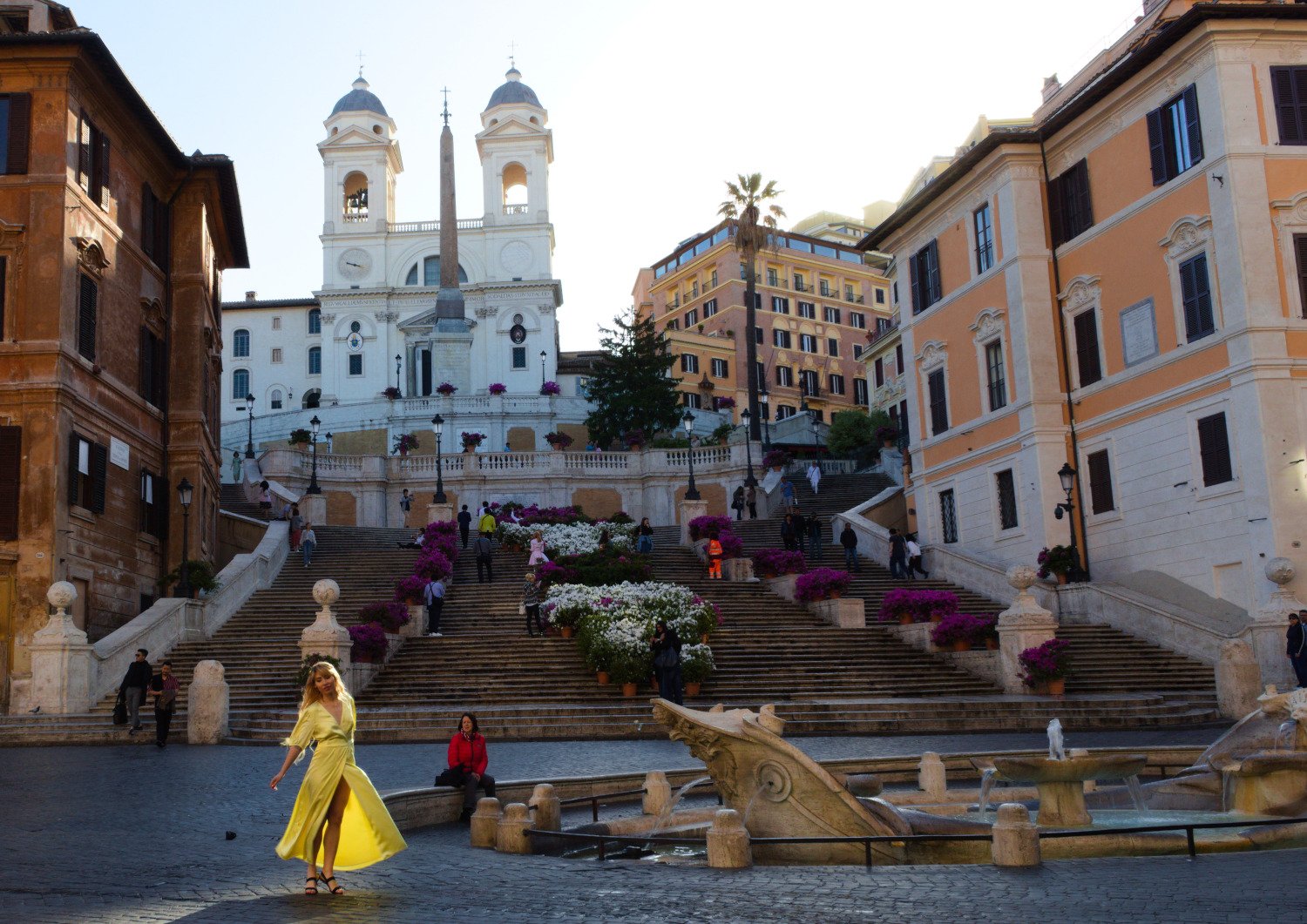 Piazza di Spagna en Roma