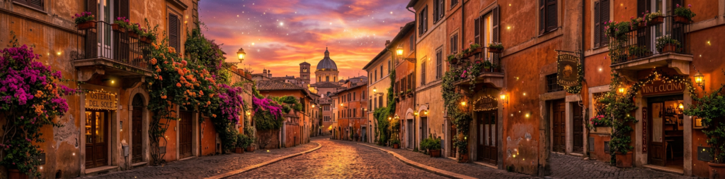 El Barrio de Trastevere en Roma